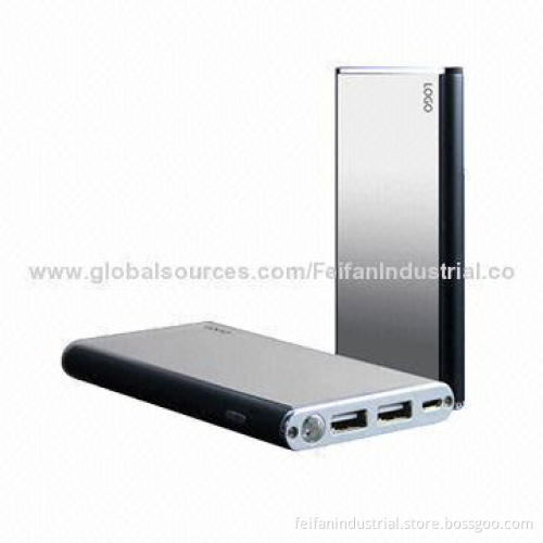 New Dual Outputs 6,000mAh Universal Power Bank for Smart Phone